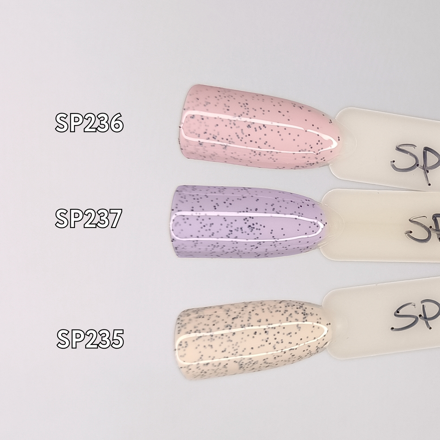 BUNDLE MONOCOLORE 3 set di unghie finte press on personalizzate