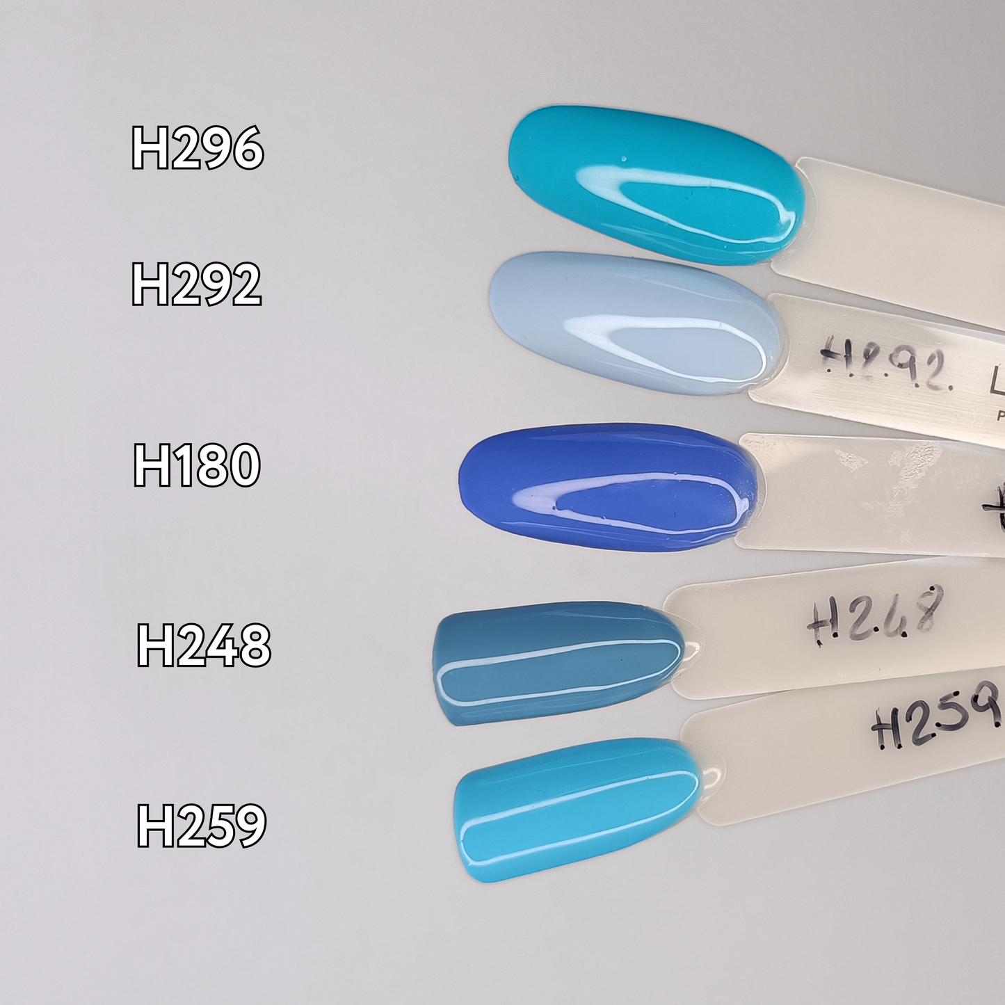 MONOCOLORE BLU unghie finte press on personalizzate