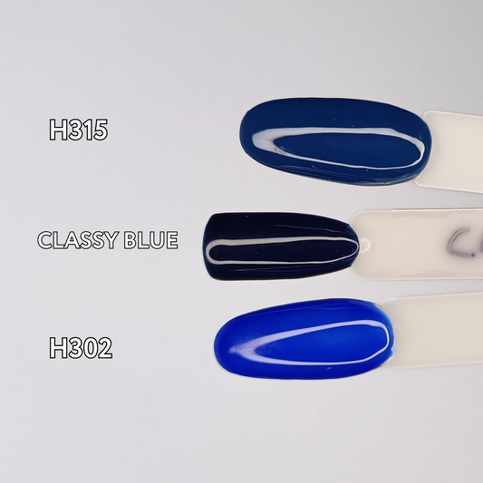 MONOCOLORE BLU unghie finte press on personalizzate