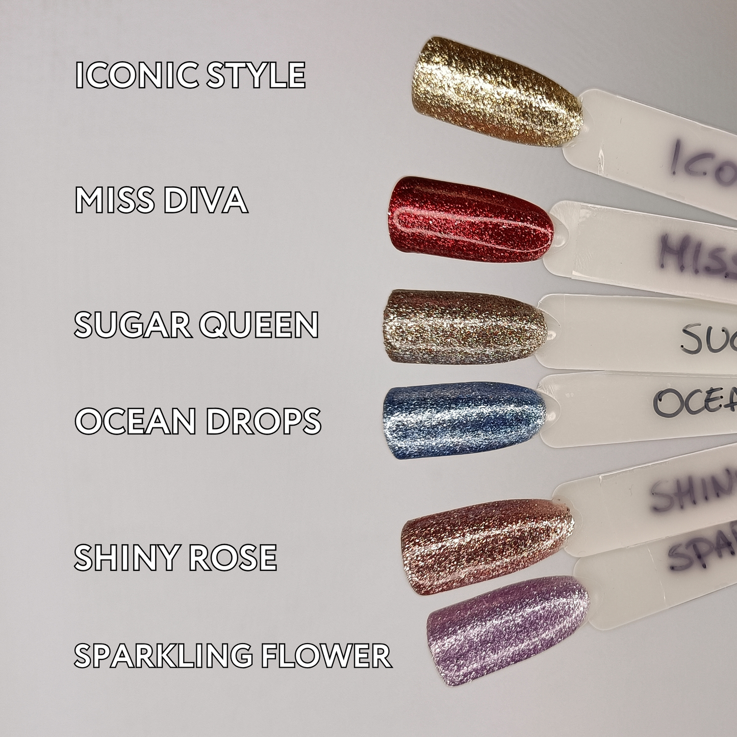 BUNDLE MONOCOLORE 3 set di unghie finte press on personalizzate