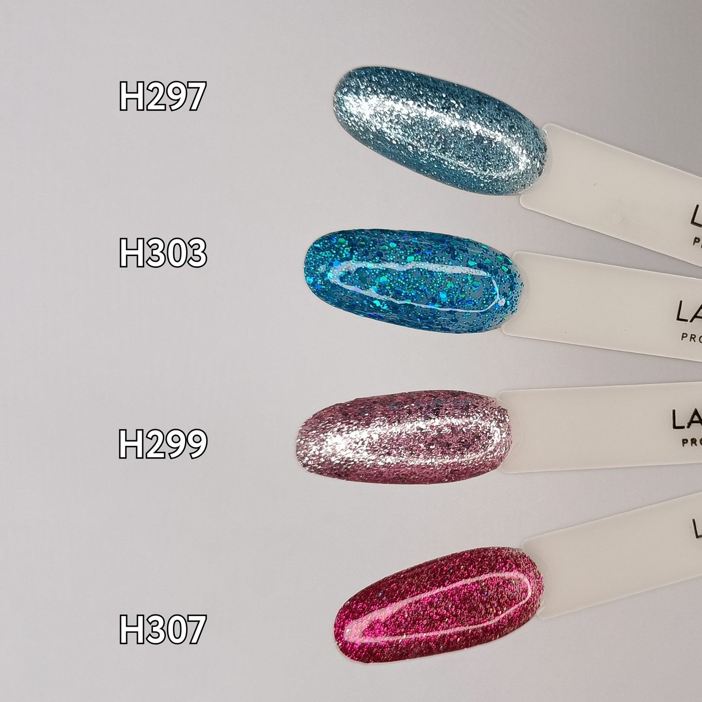 MONOCOLORE GLITTER unghie finte press on personalizzate
