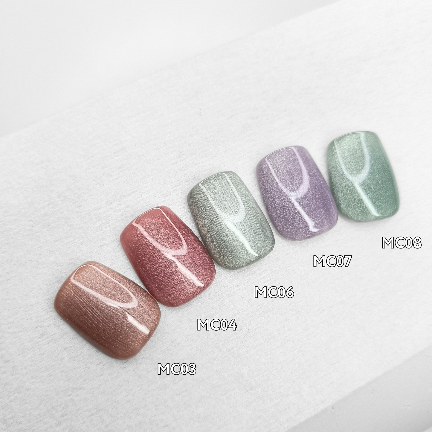 VELVET CAT EYE unghie finte press on