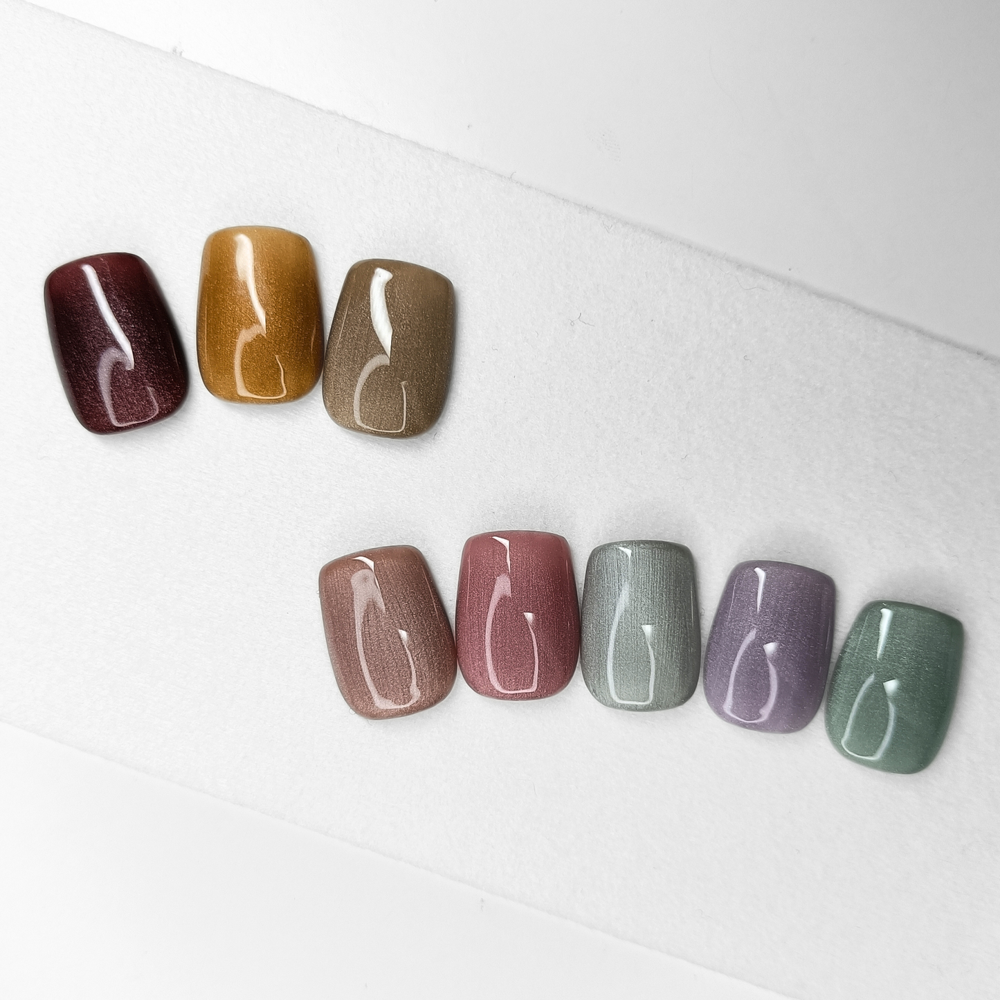 VELVET CAT EYE unghie finte press on