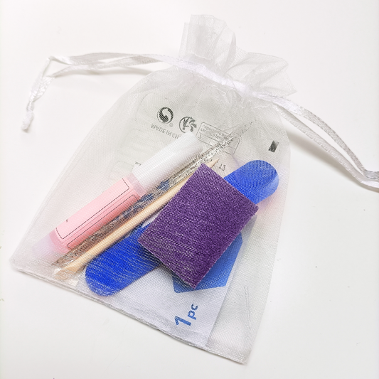 Kit applicazione unghie finte